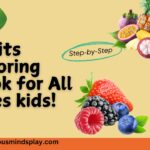 Fruits coloring book