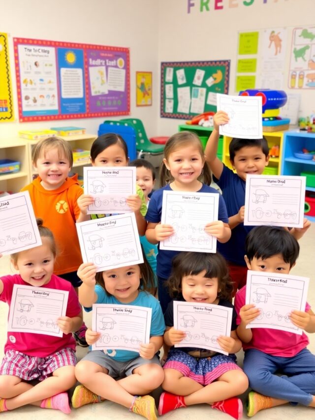 Fun & Free Preschool Activities for Smart Kids!