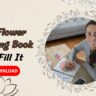 flower coloring PDF